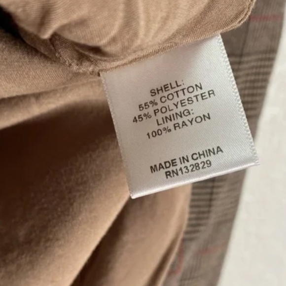 Tularosa Classic Brown Plaid Noah Mini Dress - Picture 3 of 4